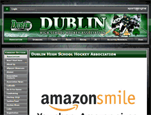 Tablet Screenshot of dublinhockey.org